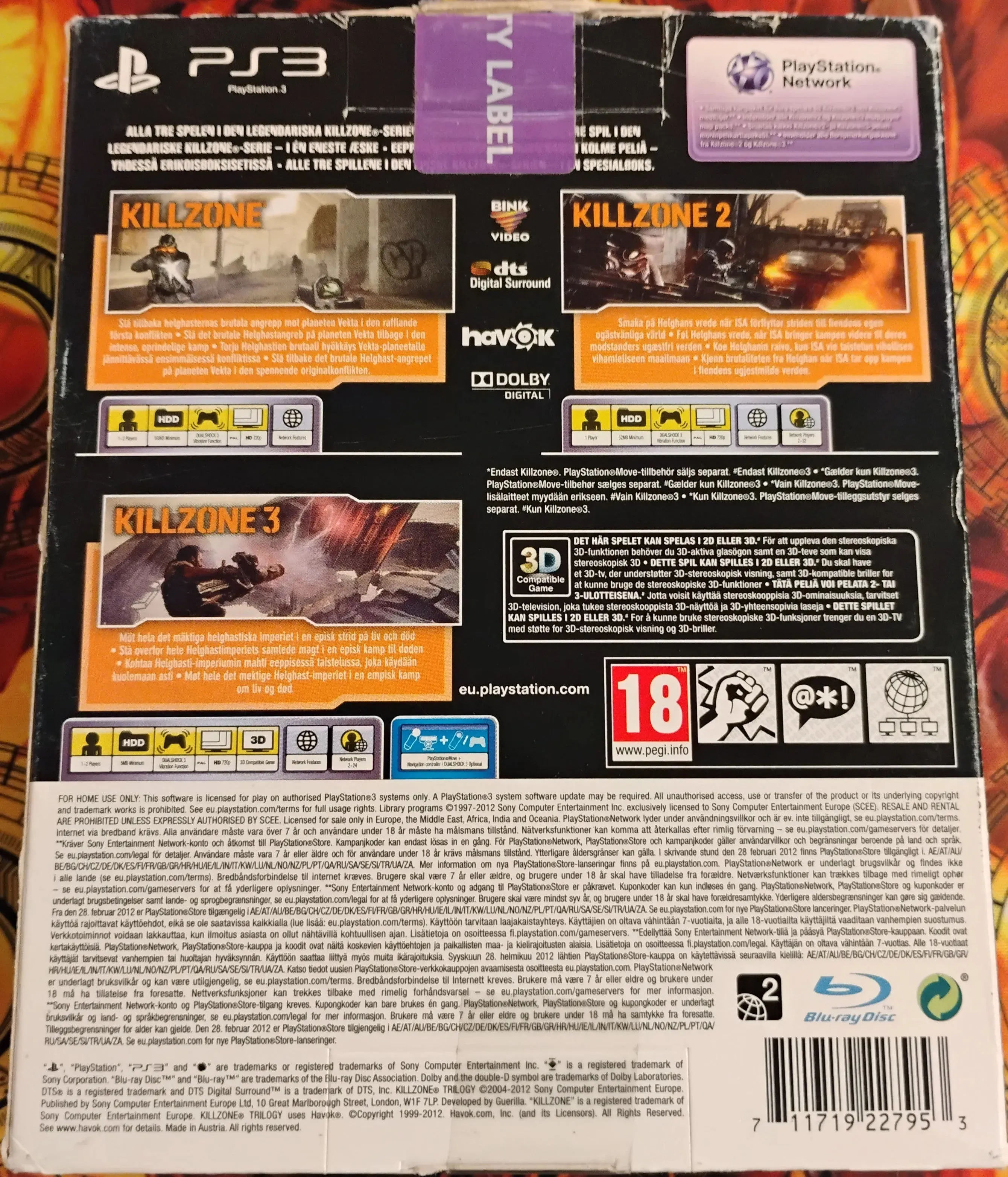 Killzone Trilogy (Lidt slid på æsken)