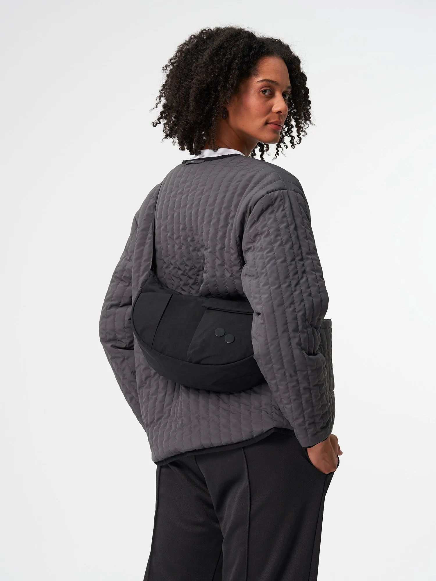 Krumm Medium - Crinkle Black