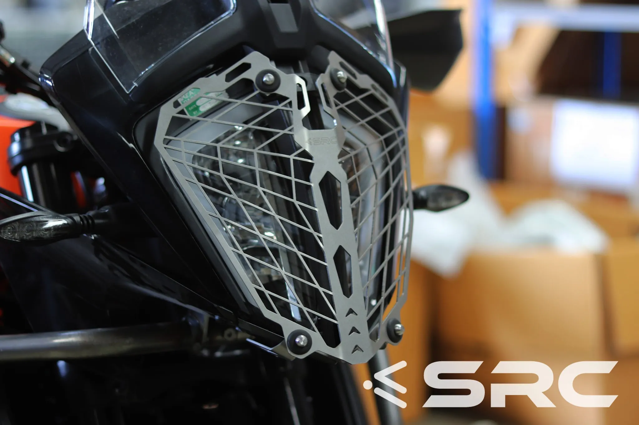 KTM390 Adventure - Headlight guard