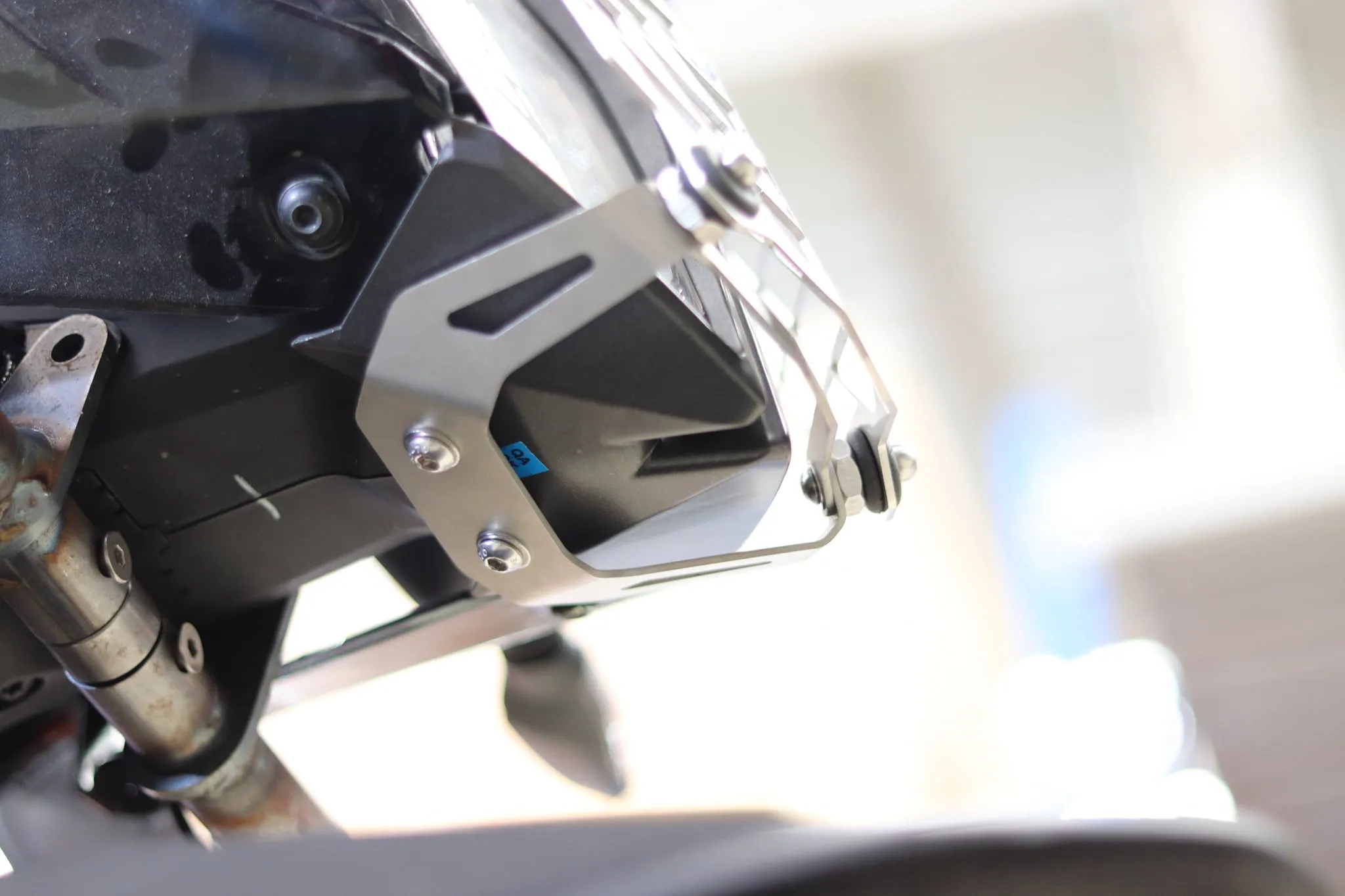 KTM390 Adventure - Headlight guard