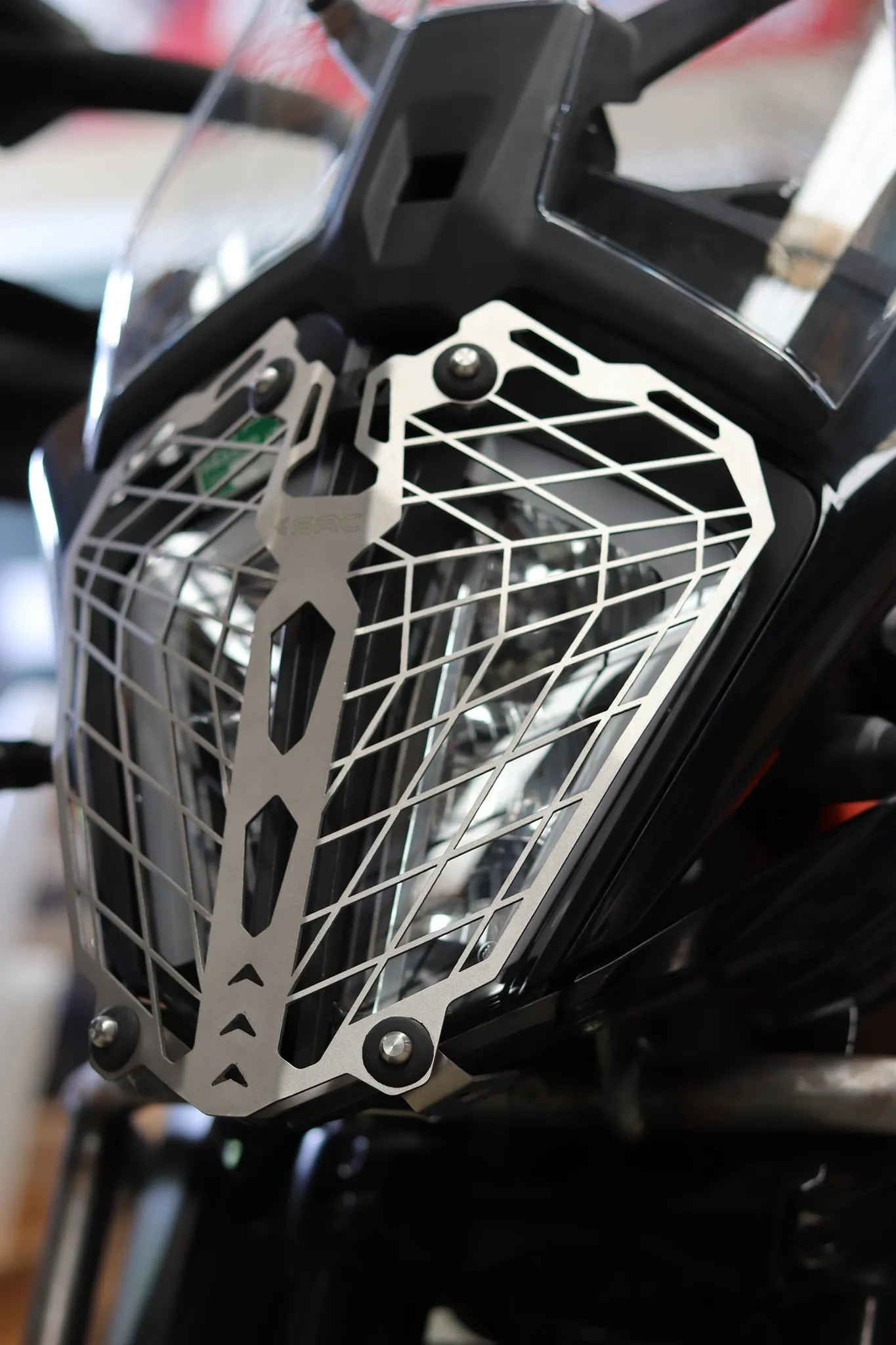 KTM390 Adventure - Headlight guard