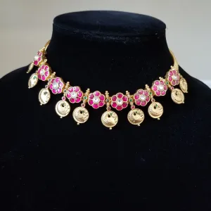 Kundan Jadau Necklace With Gold Plating