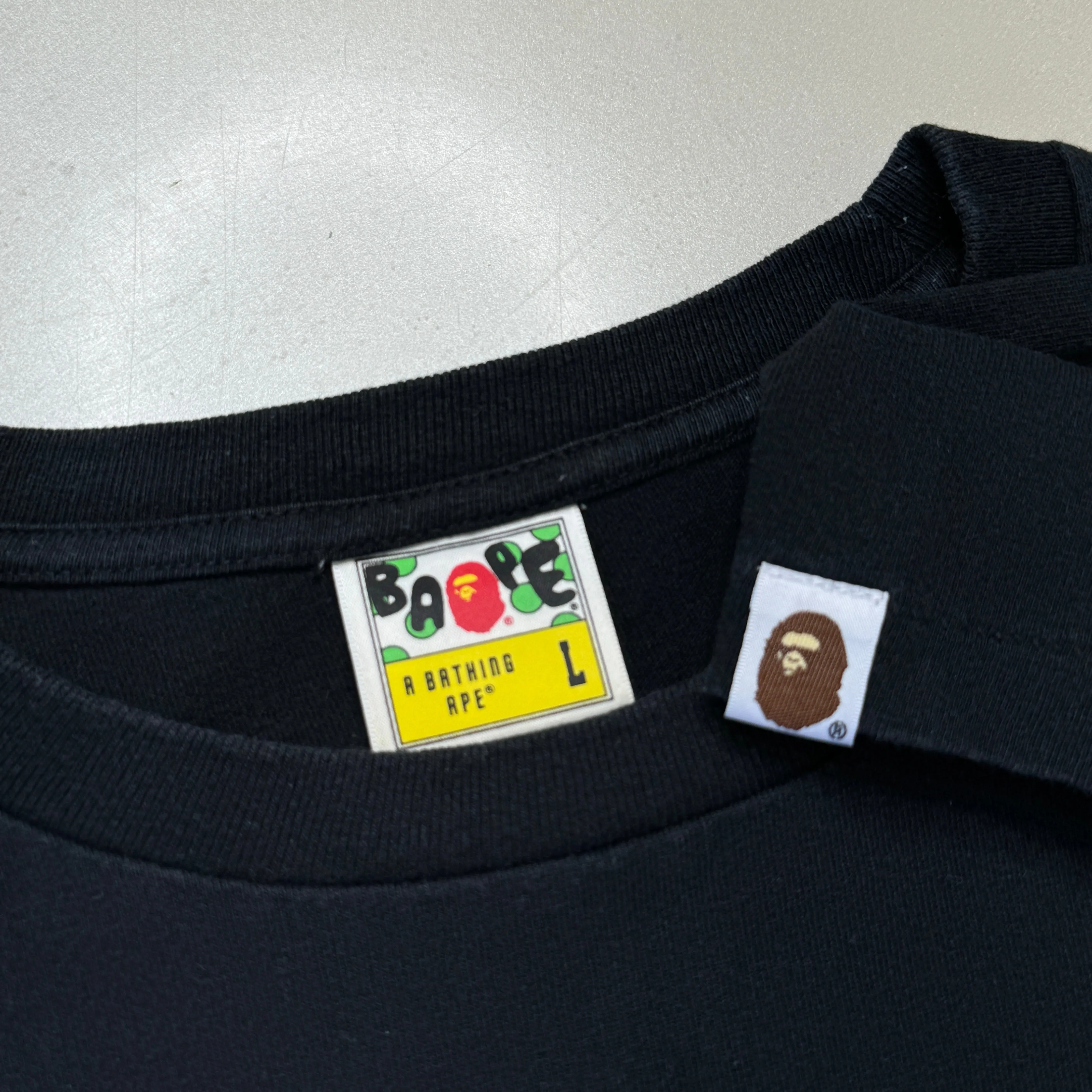 [L] Bape 1st Camo Busy Works Tee