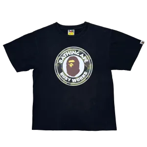 [L] Bape 1st Camo Busy Works Tee