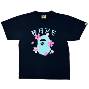 [L] Bape Sakura Ape Head Tee