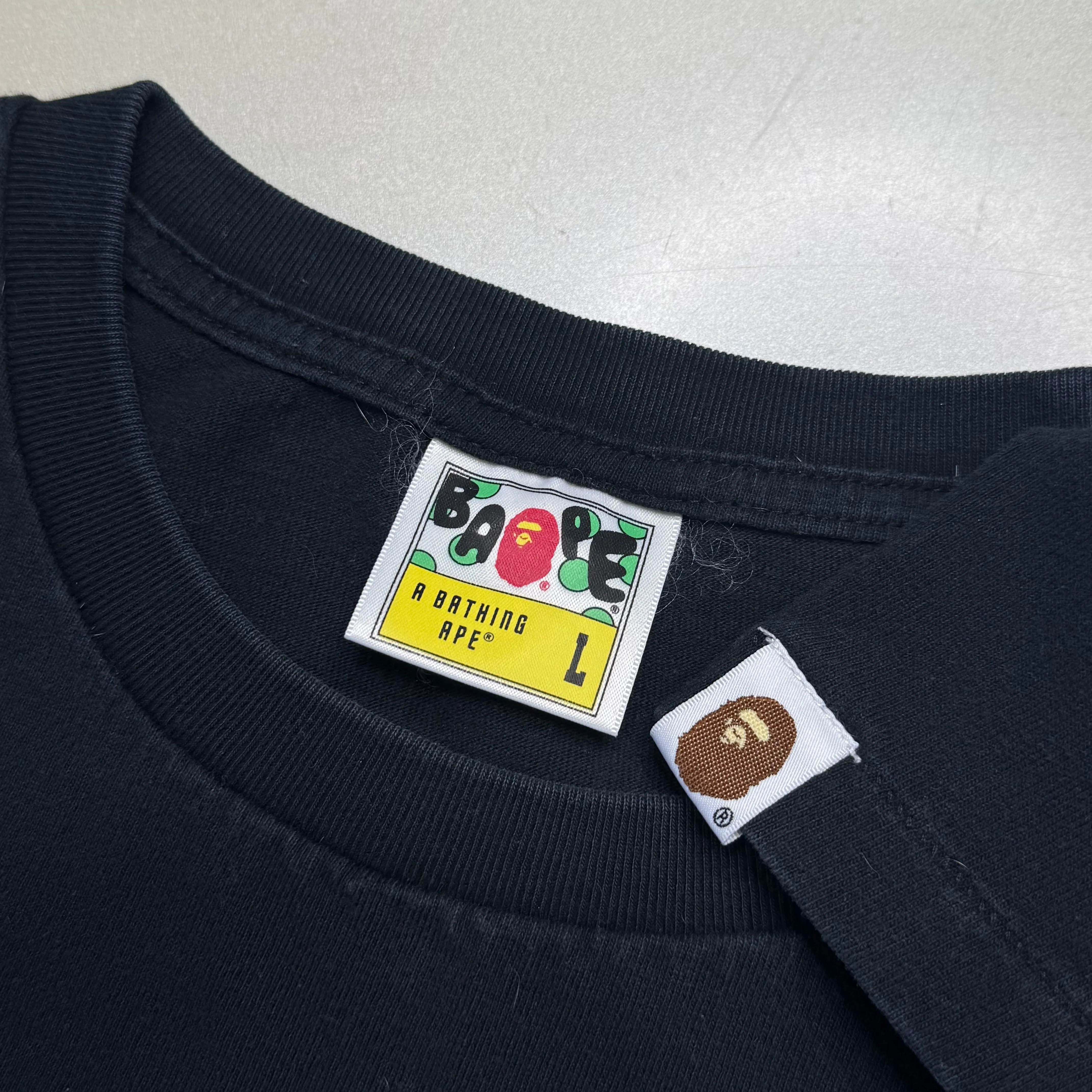[L] Bape Sakura Ape Head Tee