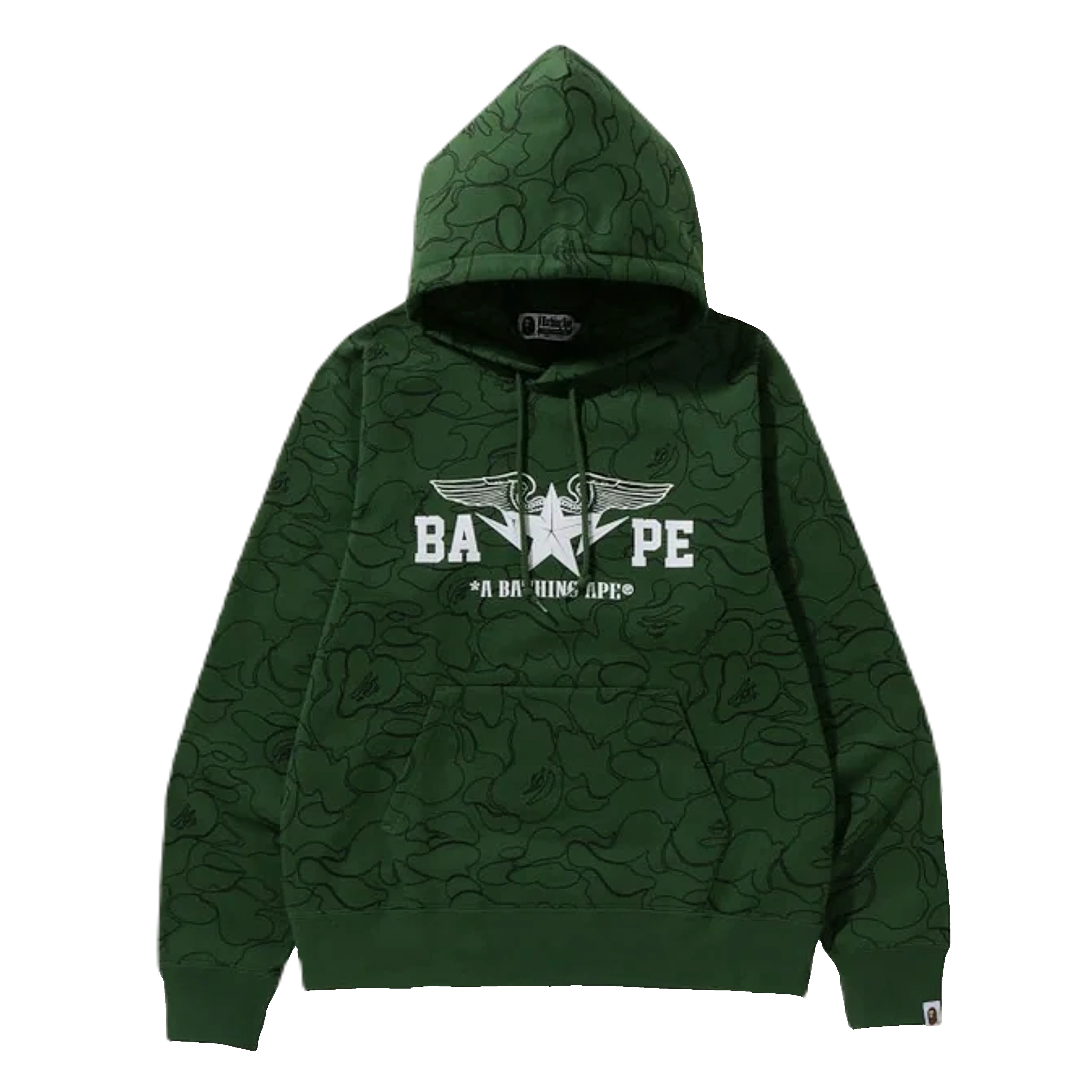 [L] DS Line Camo Bapesta Pullover Hoodie
