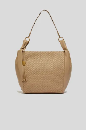 L Hobo - Light Taupe
