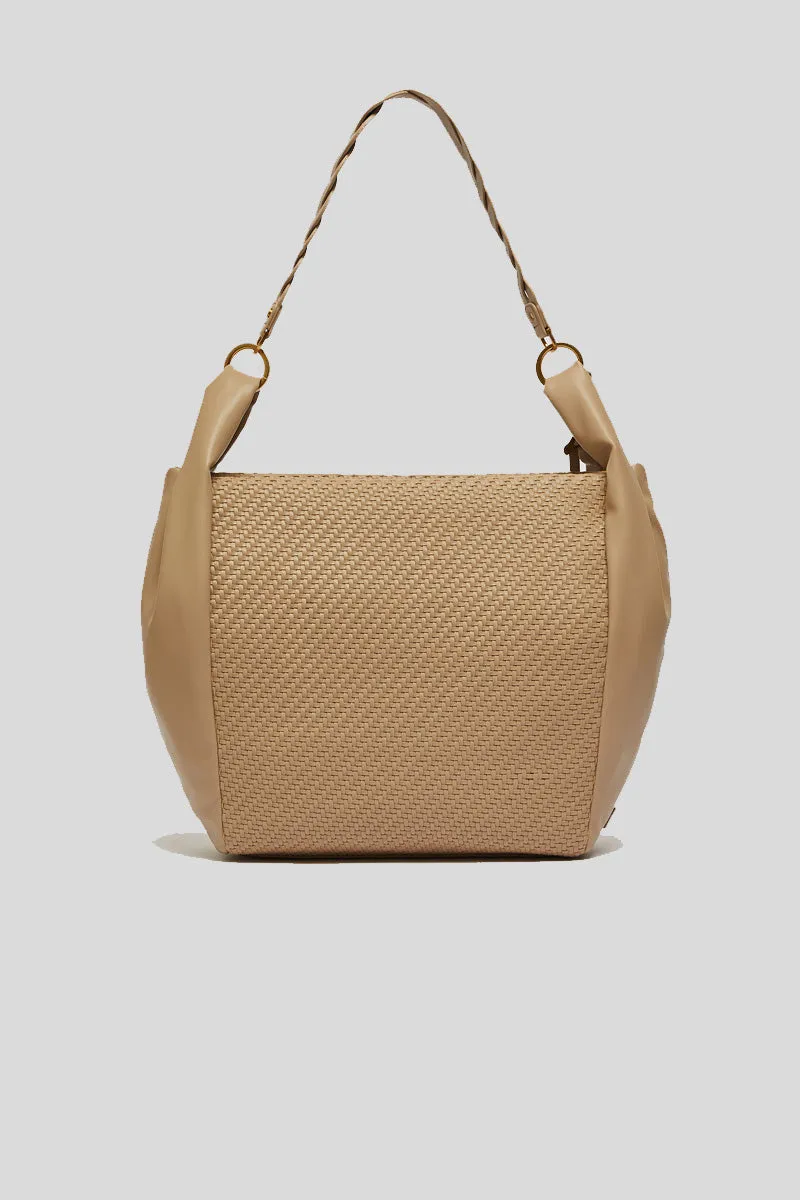 L Hobo - Light Taupe