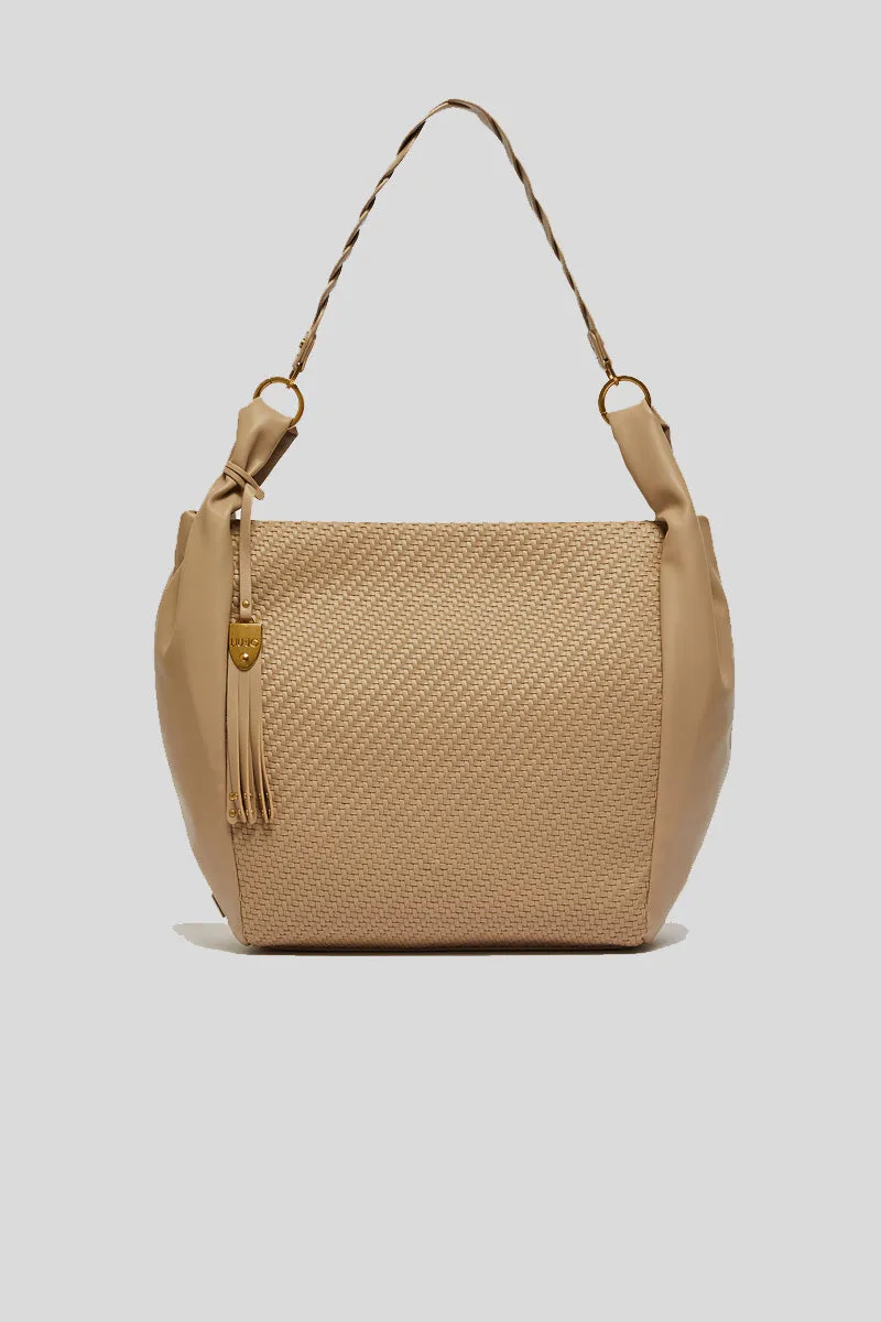 L Hobo - Light Taupe