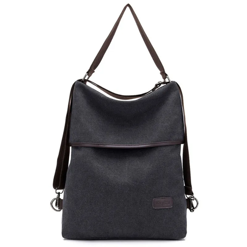 Large Capacity Canvas Waterproof Travel Backpack