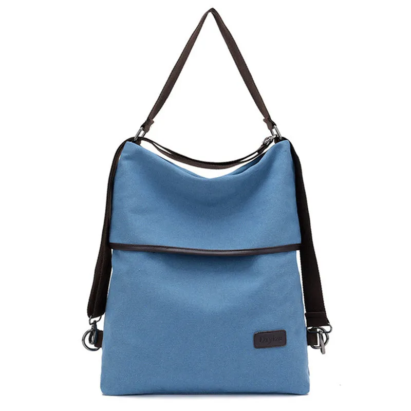 Large Capacity Canvas Waterproof Travel Backpack
