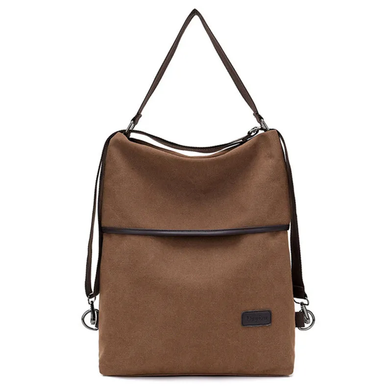 Large Capacity Canvas Waterproof Travel Backpack