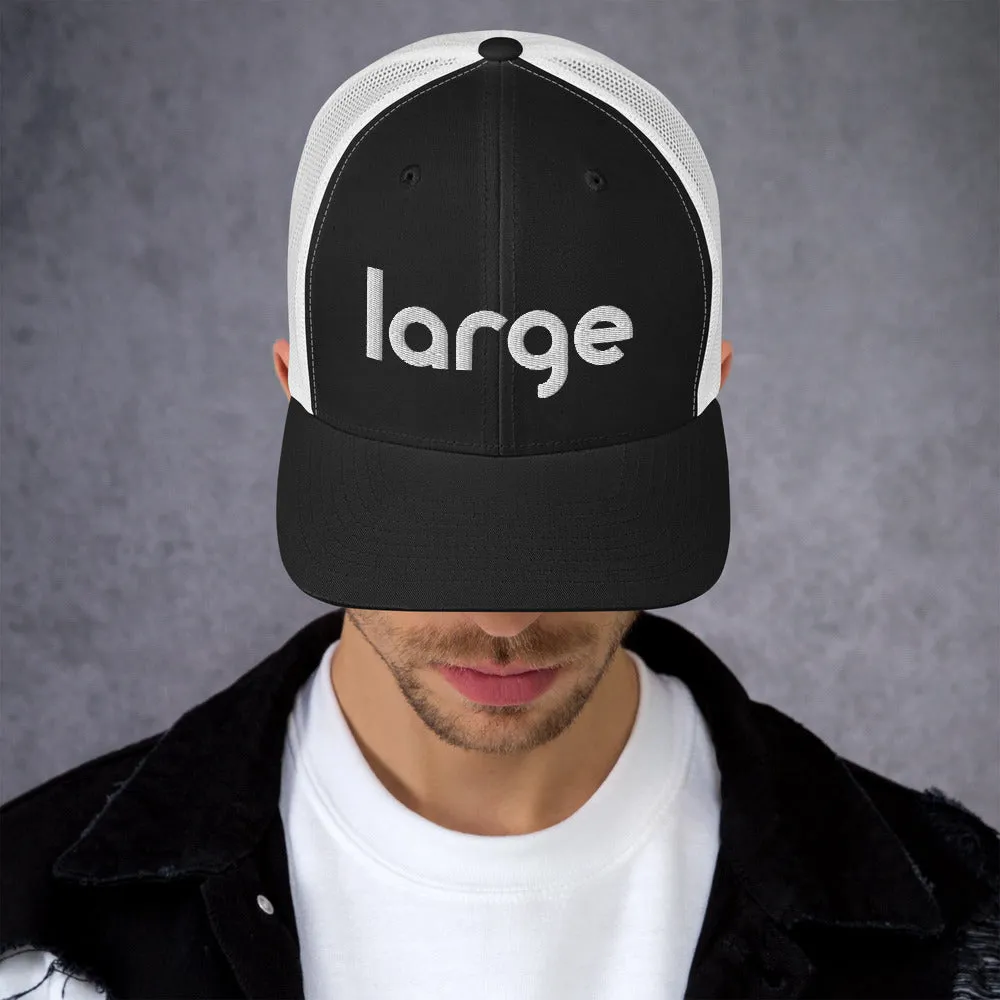Large Music Classic Logo Trucker Cap