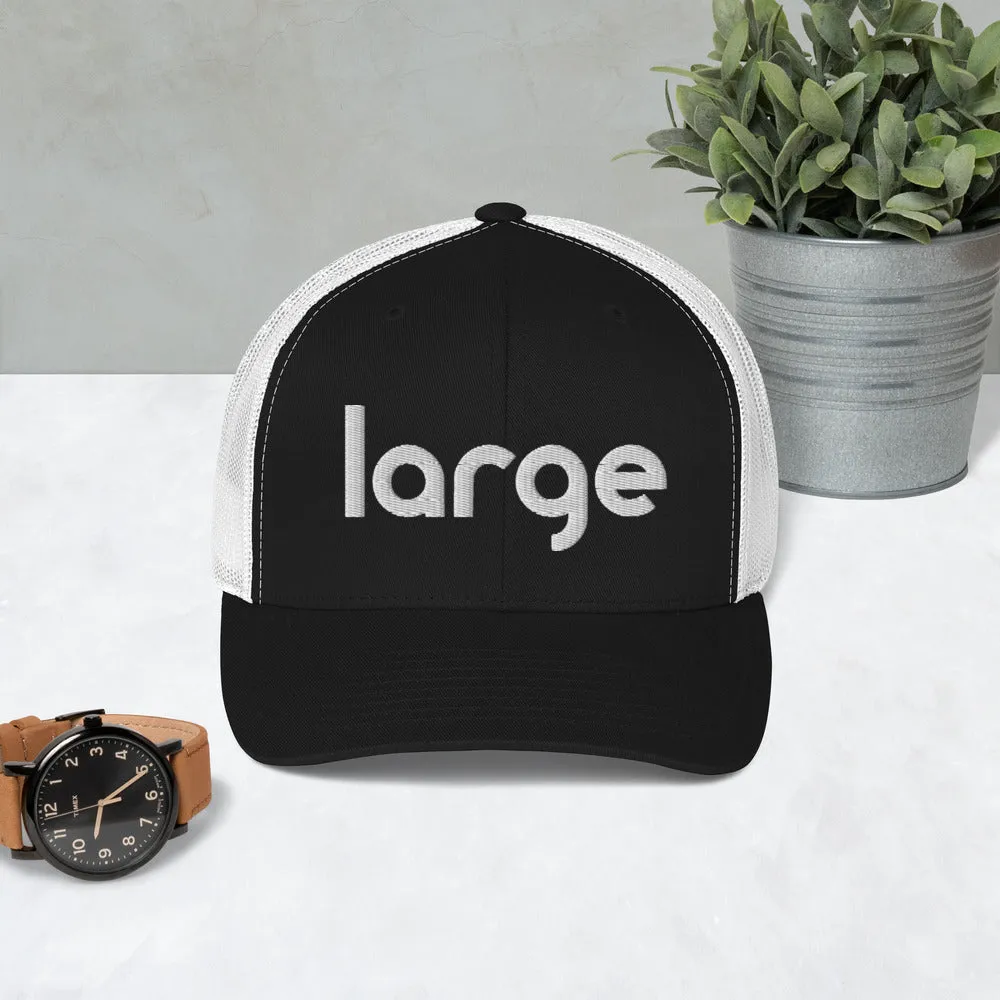 Large Music Classic Logo Trucker Cap