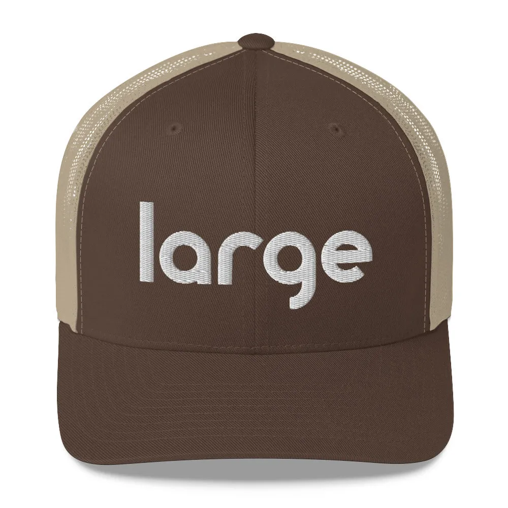 Large Music Classic Logo Trucker Cap