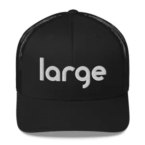 Large Music Classic Logo Trucker Cap