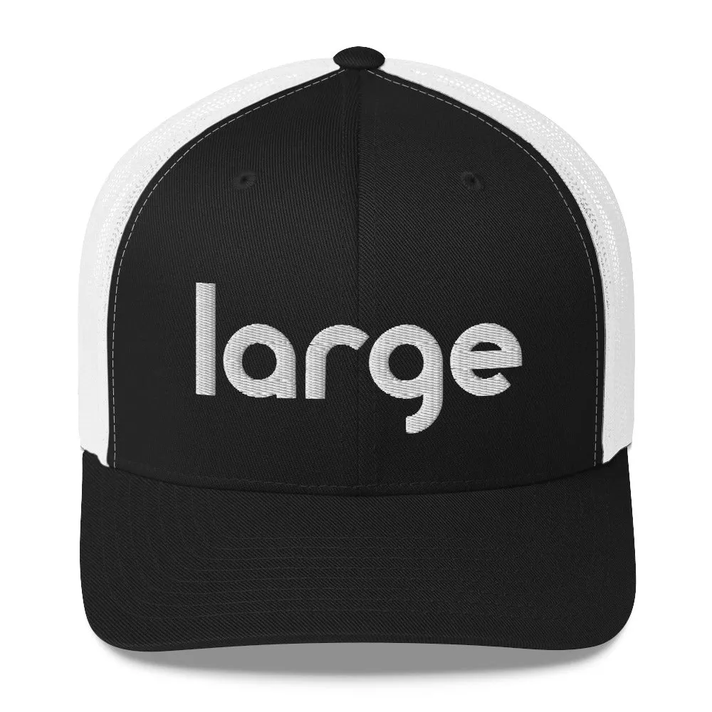 Large Music Classic Logo Trucker Cap