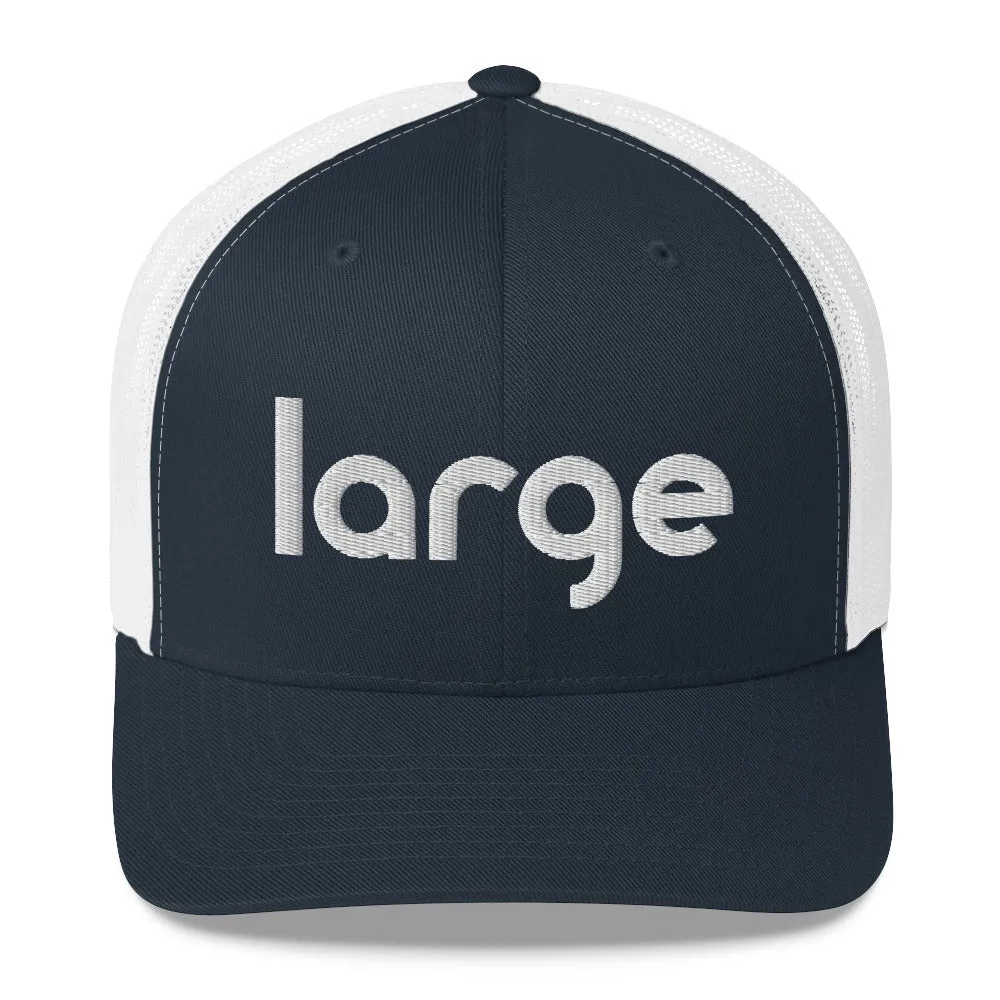 Large Music Classic Logo Trucker Cap