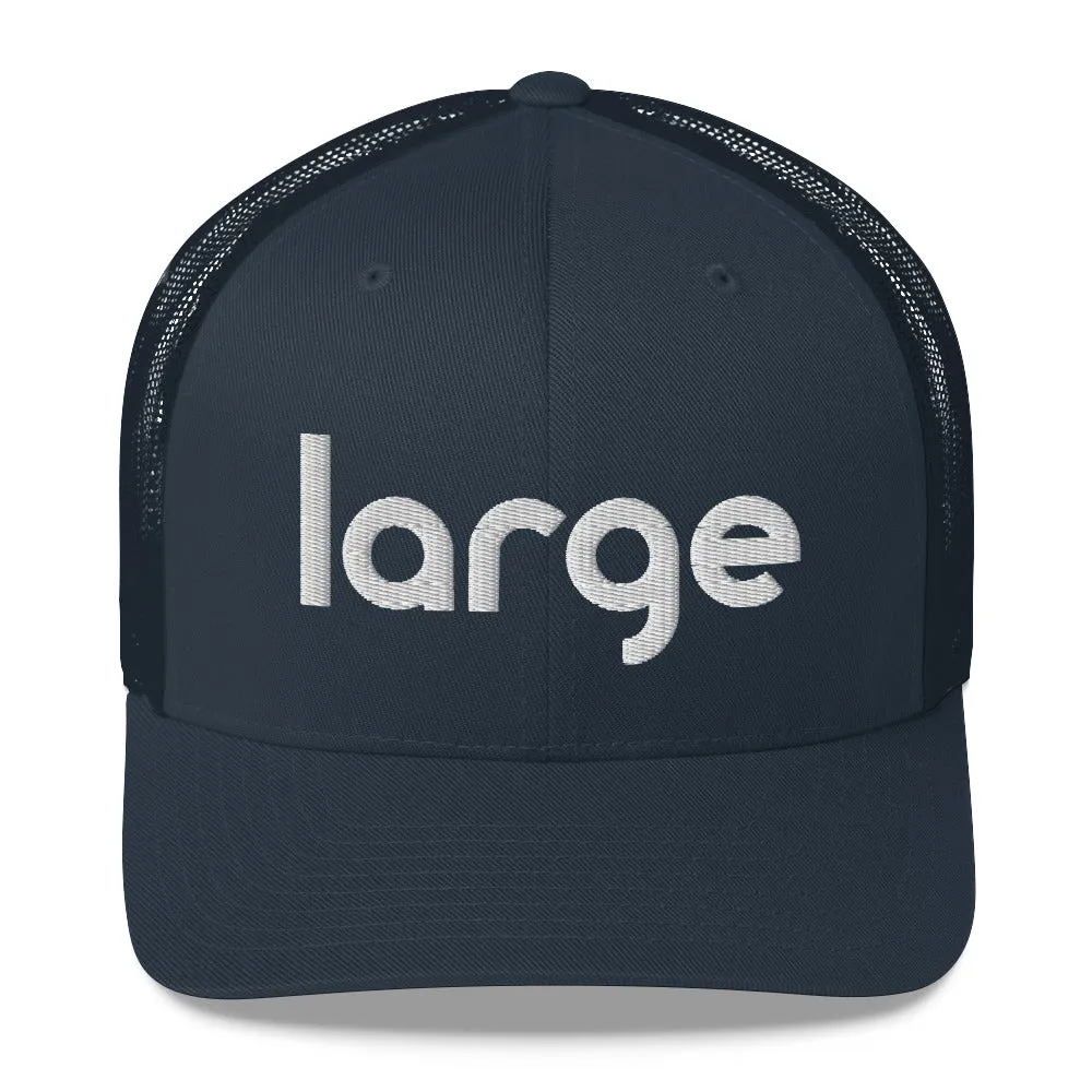 Large Music Classic Logo Trucker Cap
