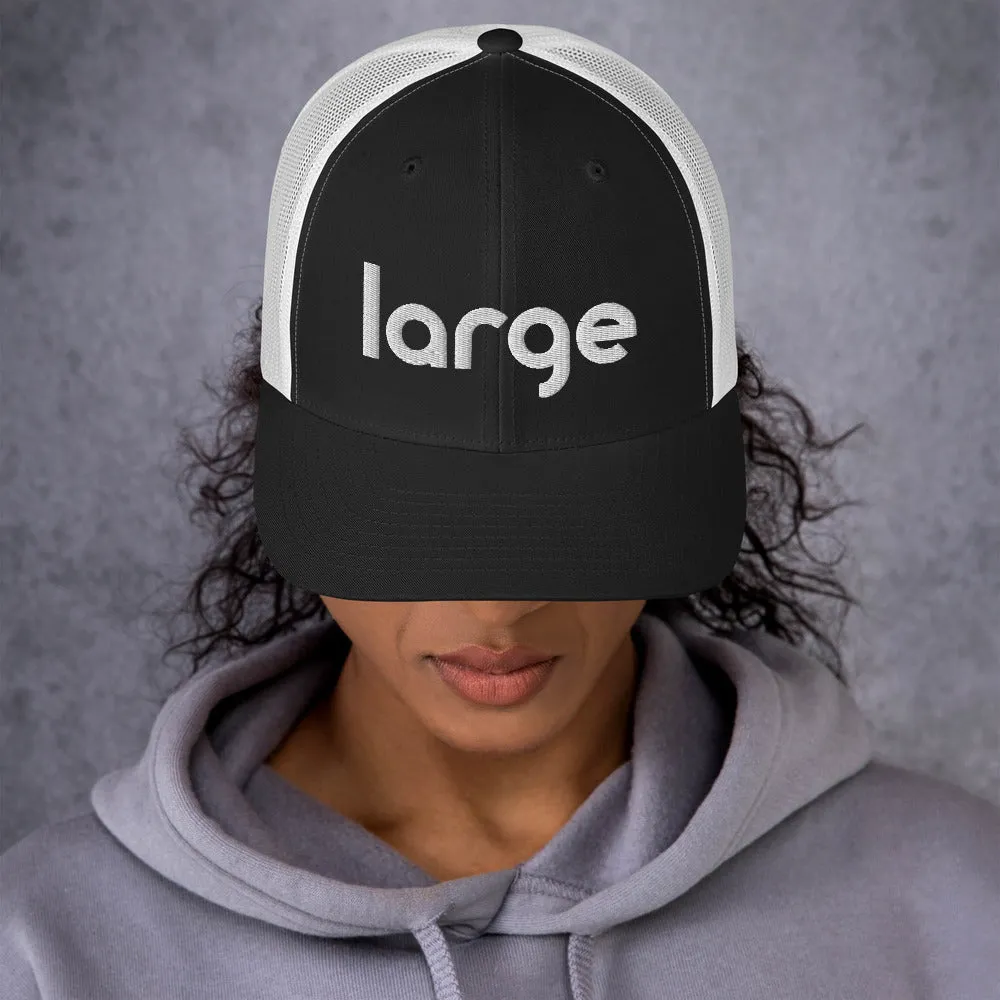 Large Music Classic Logo Trucker Cap