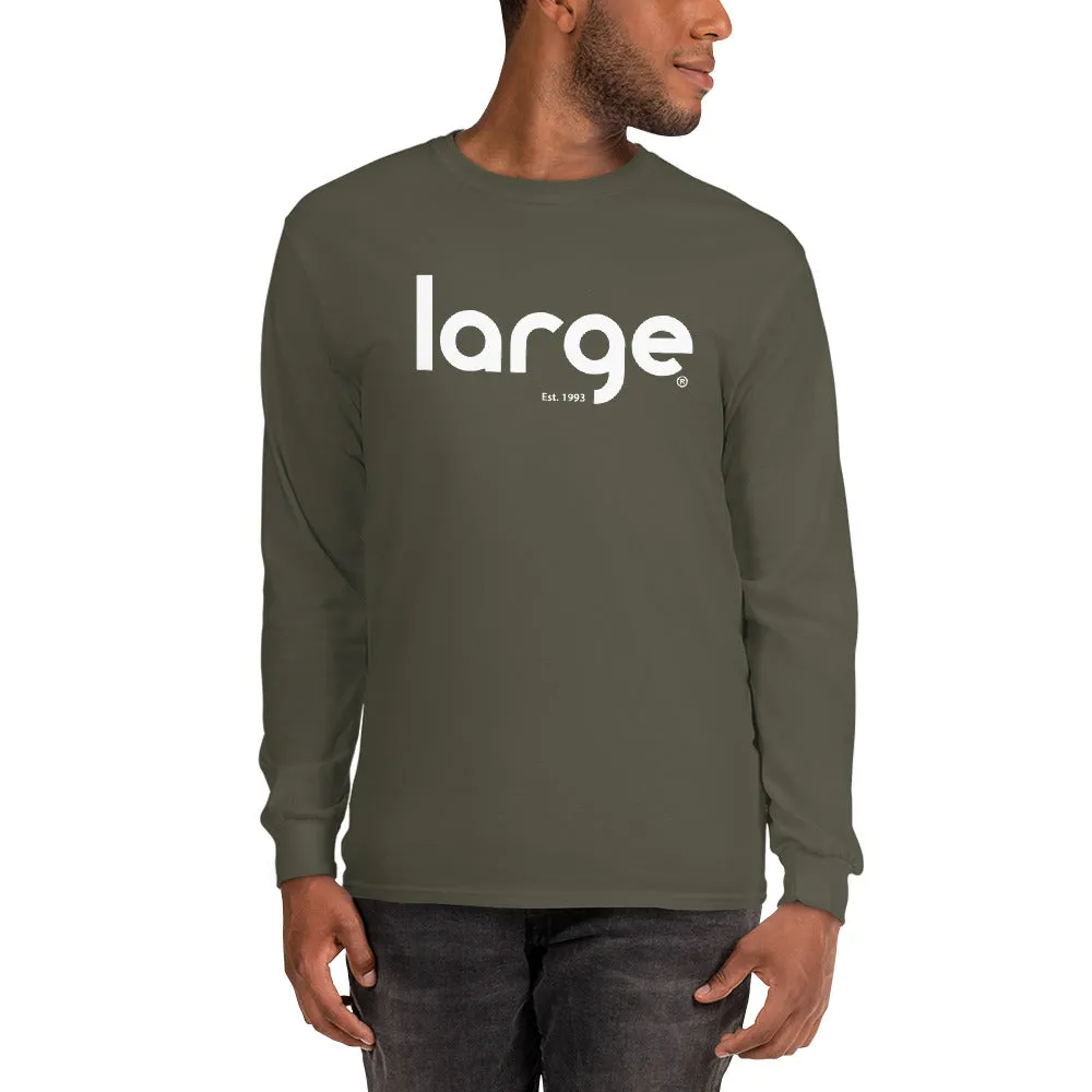 Large Music Long Sleeve T-Shirt (Unisex)
