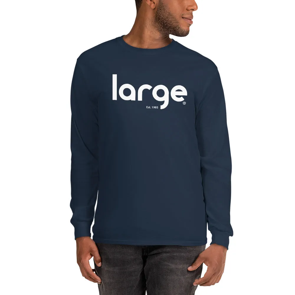 Large Music Long Sleeve T-Shirt (Unisex)