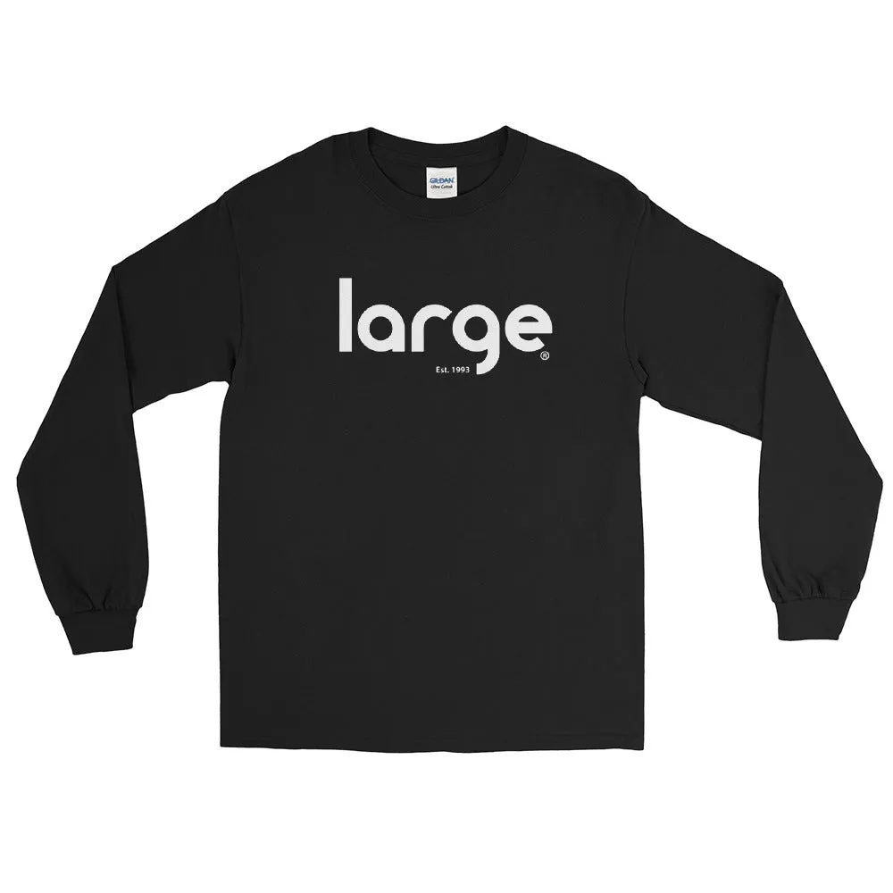 Large Music Long Sleeve T-Shirt (Unisex)
