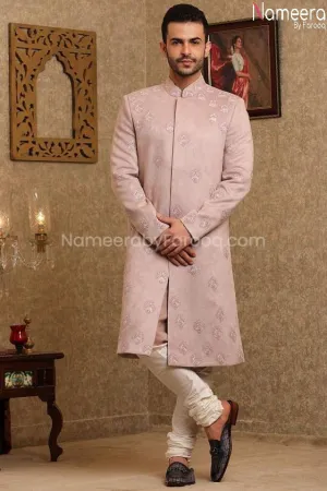 Latest Pakistani Designer Groom Sherwani 2021 #GR79
