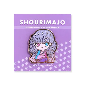 Lavender Chibi Enamel Pin