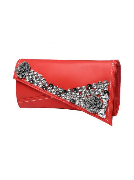 Leather Clutch Bag Personalized Leather Clutch Bag Diamond Female Bag Soft Leather Evening Bag Envelope Bag