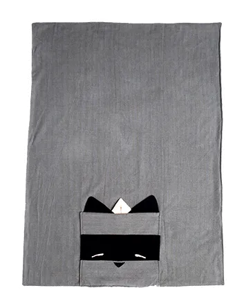 Lewis the Raccoon Nomad Travel Blanket