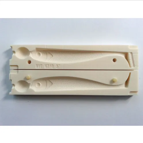Lieblingsköder Sheriff Shad Soft Plastic Bait Mold DIY Lure