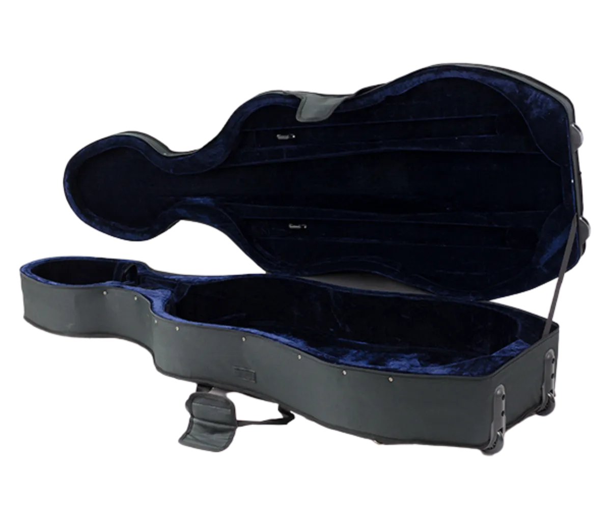 Lightweight Styrofoam Cello Case with Wheels 4/4