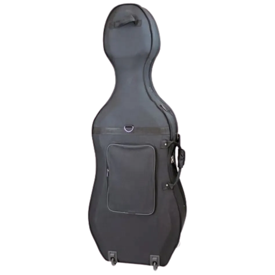 Lightweight Styrofoam Cello Case with Wheels 4/4