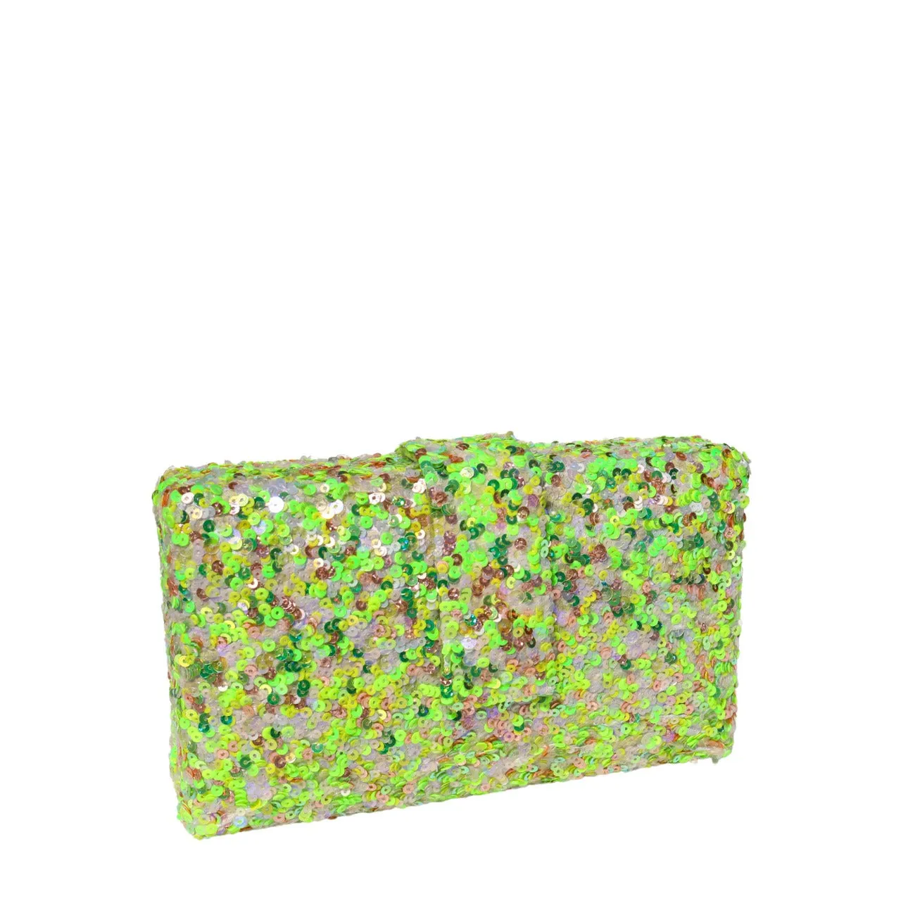 Lime Kitsch Clutch