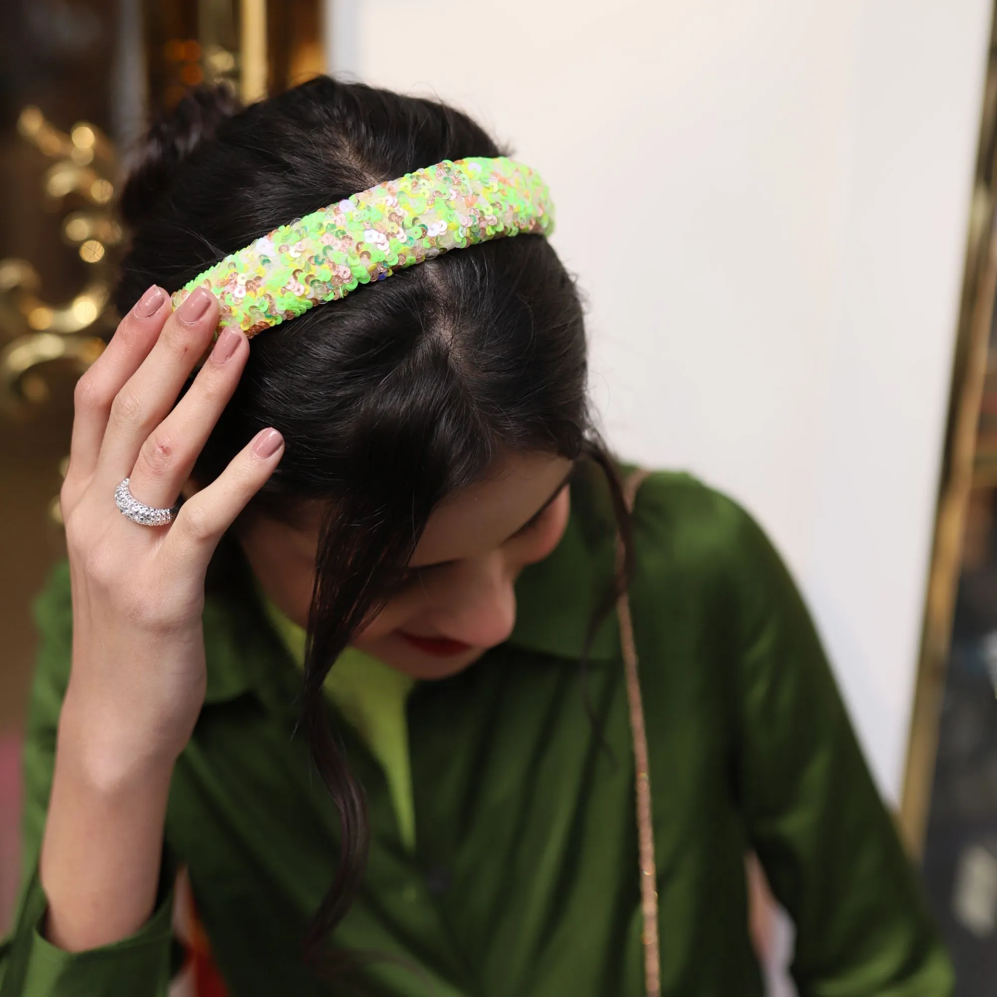 Lime Kitsch Headband