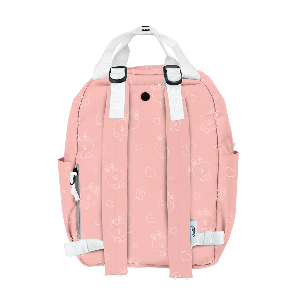 LINE FRIENDS MEETS Grinstant CARA 13" BACKPACK - MINI CONY OVERPRINT EDITION