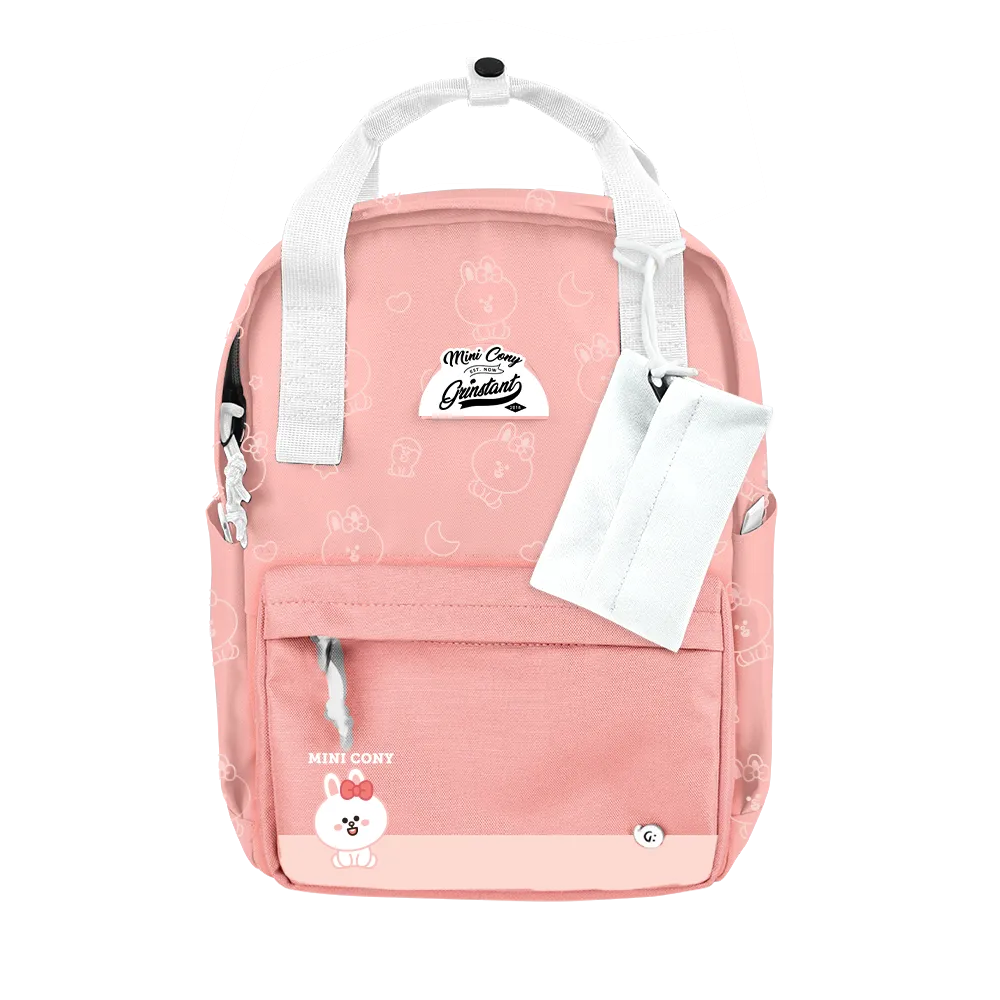 LINE FRIENDS MEETS Grinstant CARA 13" BACKPACK - MINI CONY OVERPRINT EDITION