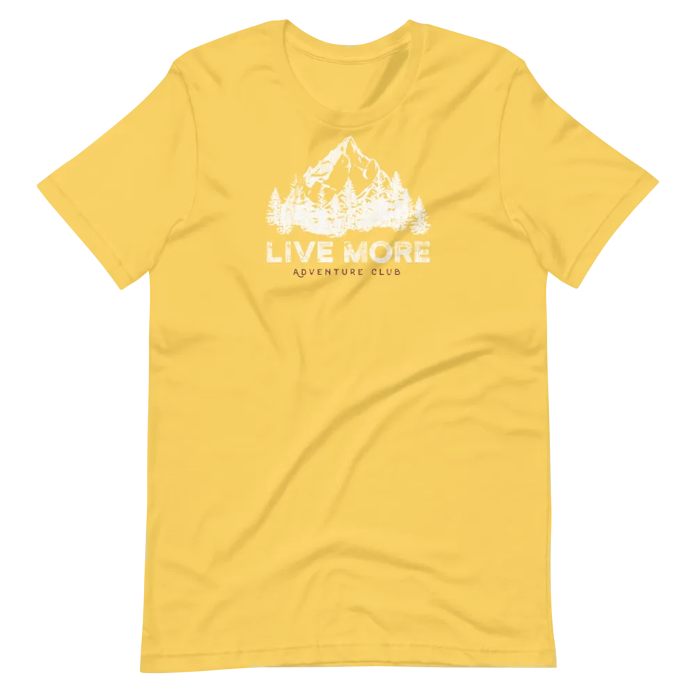 Live More Adventure Club Short-Sleeve Unisex T-Shirt