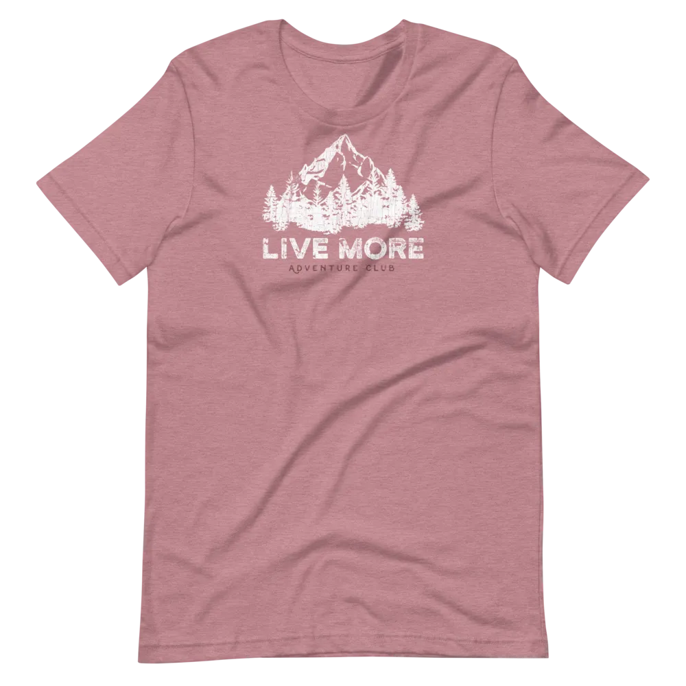 Live More Adventure Club Short-Sleeve Unisex T-Shirt