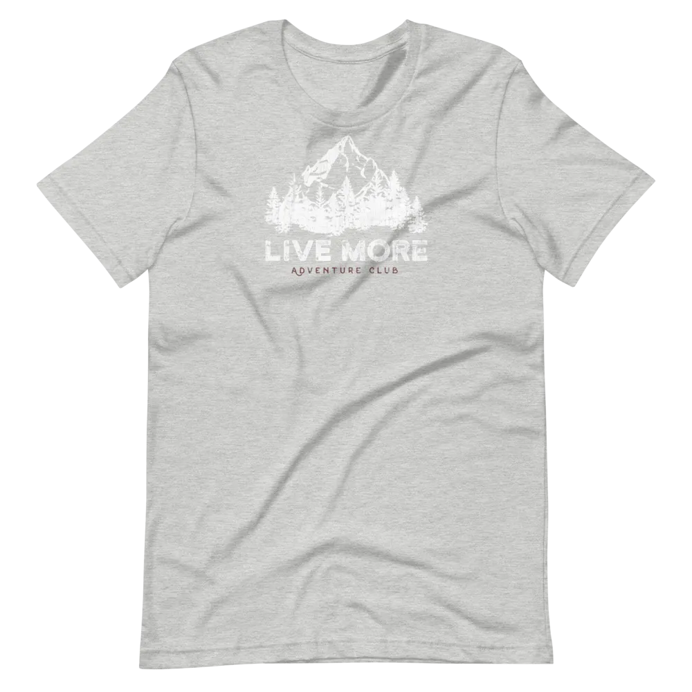 Live More Adventure Club Short-Sleeve Unisex T-Shirt