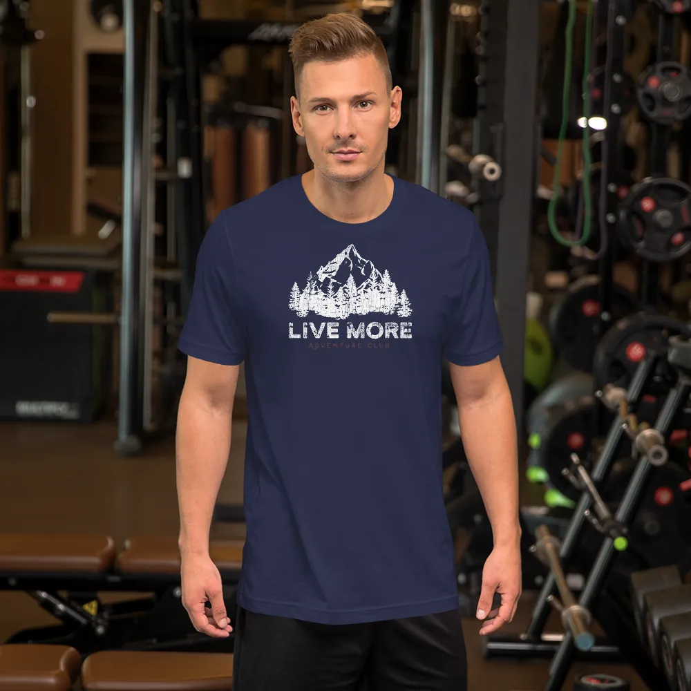 Live More Adventure Club Short-Sleeve Unisex T-Shirt