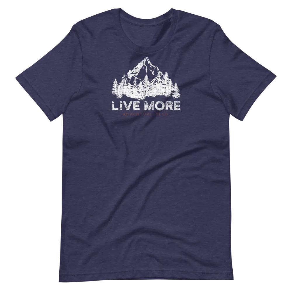 Live More Adventure Club Short-Sleeve Unisex T-Shirt