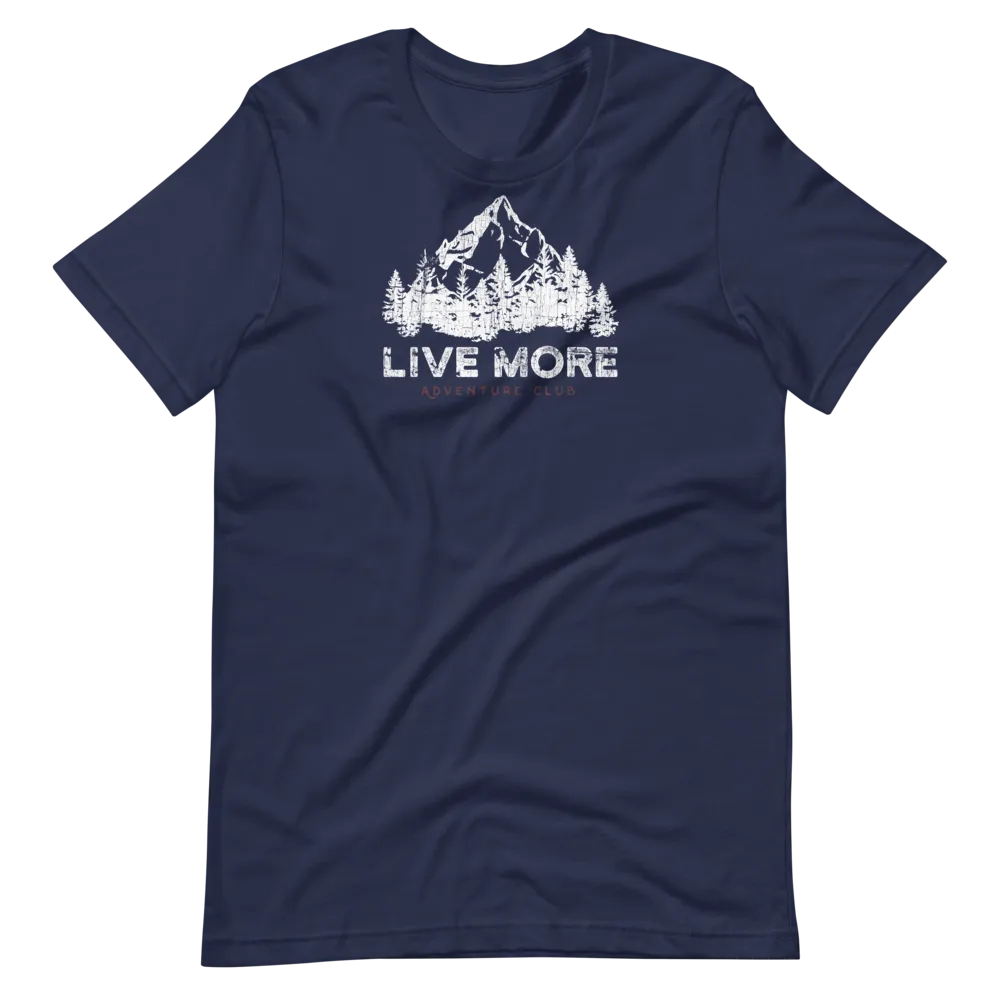 Live More Adventure Club Short-Sleeve Unisex T-Shirt