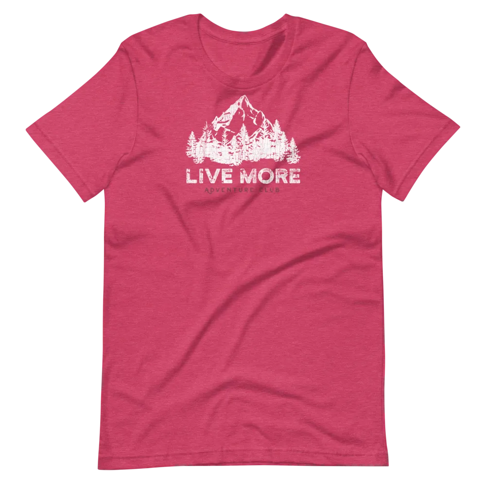 Live More Adventure Club Short-Sleeve Unisex T-Shirt