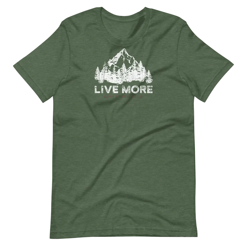 Live More Adventure Club Short-Sleeve Unisex T-Shirt