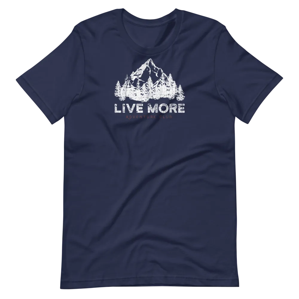 Live More Adventure Club Short-Sleeve Unisex T-Shirt