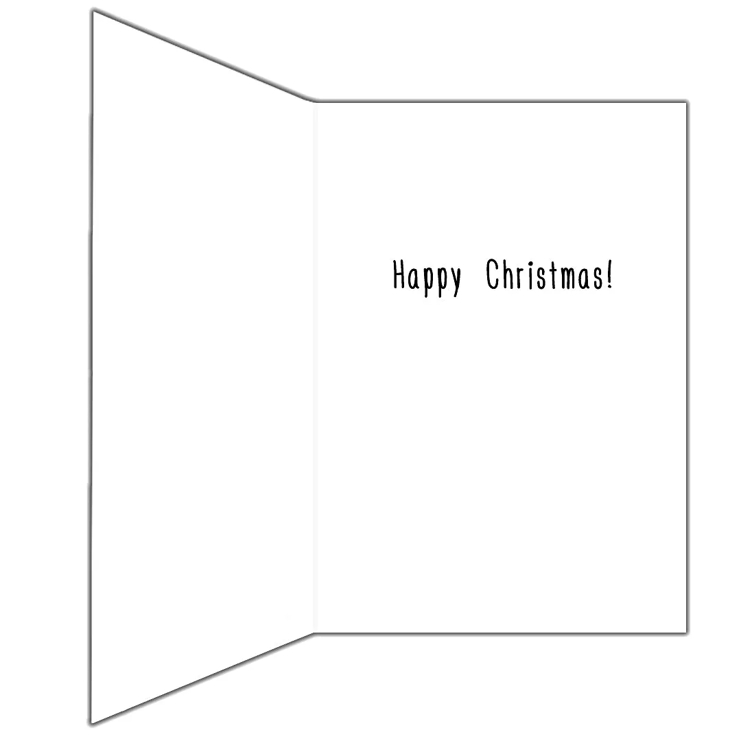 Llama Christmas Card - Funny Fa-la-la-llama Joke Pun Festive card