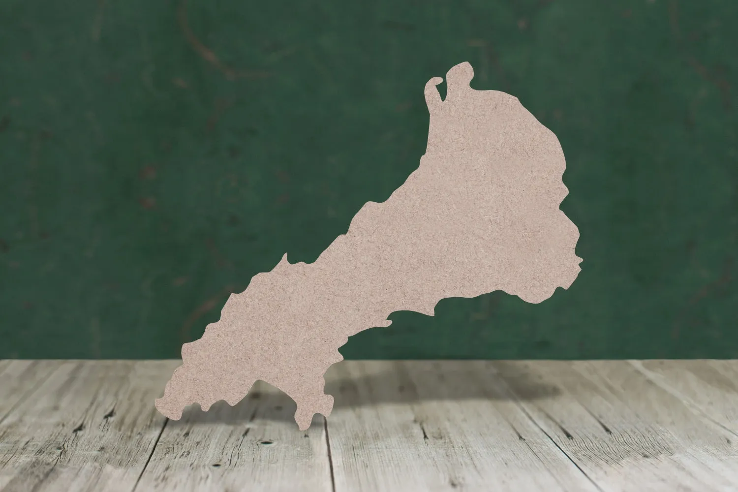 Llyn peninsula - wooden craft blank - 3mm MDF